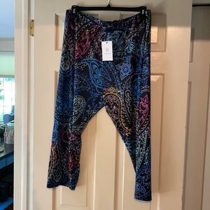 Capri leggings, 3x